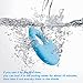 TecUnite 4 Pieces Chewing Necklace for Boys and Girls, Silicone Teething Necklace Pendants for Mom to Wear, Baby Teething Toys, 4 Colors (Style A)