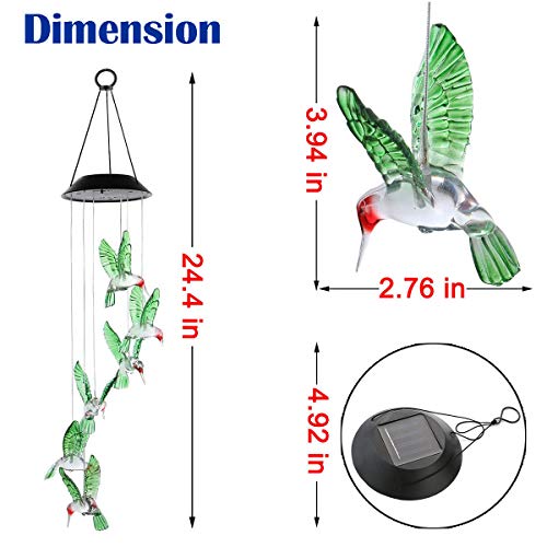 6 EEEKit+Changing+Hummingbird+Windchime+Gardening