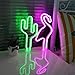 LED Cactus Neon Light Sign Wall Decor Night Lights Home Decoration Party Supplies LED Decorative Lights