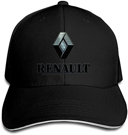 QATARINA Fashion F1 Team Renault Sport Formula Logo Sandwich Cap Baseball Cap Hat Black
