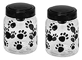 Snapware Airtight Food Storage Pet Treat Canister, Small, Pack of 2