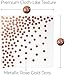 Rose Gold Plastic Cups - 10 oz - 50 Pack - with Matching Napkins - 6.5” - 50 Pack - Weddings, Birthday, Baby & Bridal Shower, Bachelorette Party