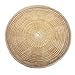MY HOPE Handicraft Rattan Round Tray Organizer Fruit Vegetable/Organizing Condiment on Dining Table, 11.5 inch