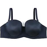 Women's Padded Push Up Sexy Bra with Removable Strap Silky Finish by Binnys