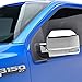 EAG Triple Chrome Plated ABS Mirror Cover with Turn Signal Hole for 2015 2016 Ford F-150 (65-0320)