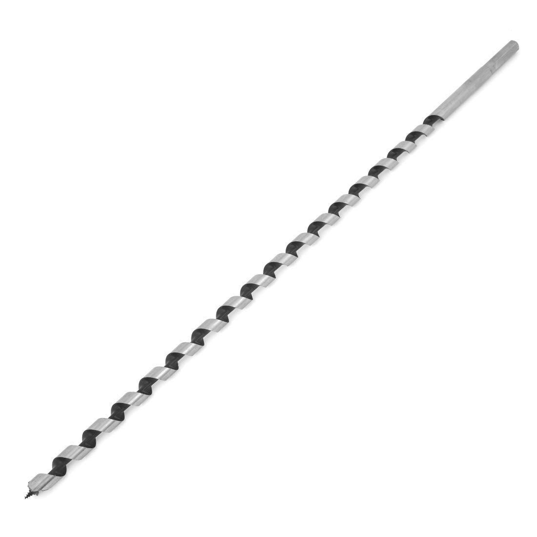 Sourcingmap 460mm Long 10mm Dia Flute Spur Lead Screw Wood Auger Drill Bit
