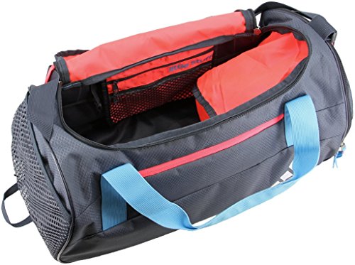adidas Squad III duffel Bag, Red/Frozen Yellow, One Size - Thumbnail 4