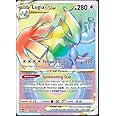 Lugia Vstar 202/195- Silver Tempest - Full Art Rainbow - Pokemon Secret Rare
