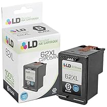 LD &copy; Remanufactured Replacement for HP C2P05AN / 62XL High Yield Black Ink Cartridge for HP ENVY 5640, 5642, 5643, 5644, 5646, 5660, 7640, 7645, OfficeJet 5740, 5742, 5745, 200, 250