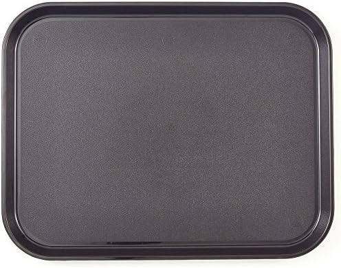 Cambro Camwear Smoked Metal Nonskid Tray - 20"L x 15"W
