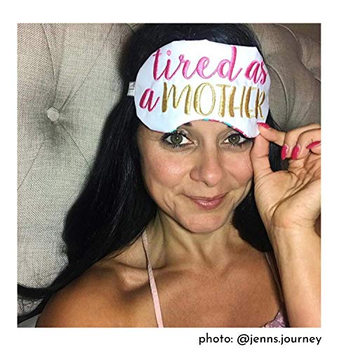 Tired as a Mother Satin Sleep Mask - Thumbnail 4