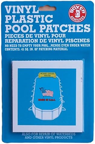 Union Laboratories 30 Boxer Adhesives Vinyl Quick Patch Kit for Swimming Pools, 45 SQ.IN.