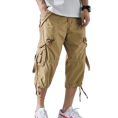 Mens below the knee cargo shorts Outlet