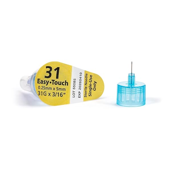 EASY TOUCH INSULIN PEN NEEDLES 31G, 3/16-INCH (5MM), BOX OF 100