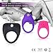 Louviva Vibrating Cock Ring, Male Penis Ring Sets with Clitoral Stimulate Features, Efficient Delay Adult Toys for Couples and Lovers (3-Piece Set)