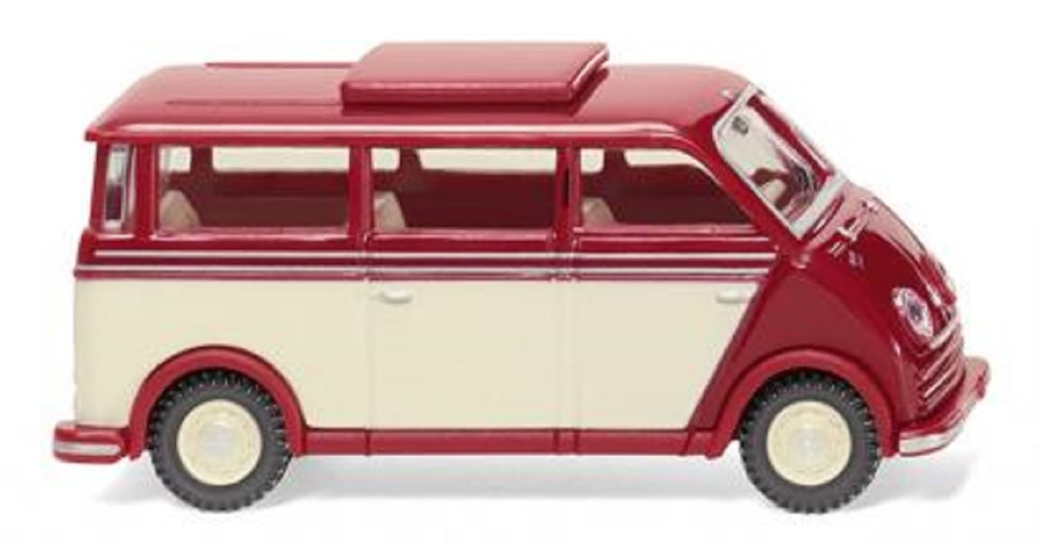 Wiking 033405 DKW Speedvan Box Ruby Red/Ivory 1955-62