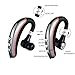 Bluetooth Headset,Ansion Wireless Bluetooth 4.1 In Ear Earpiece Earbuds Earphones Headphones with Noise Reduction,Mute Switch,Hands Free with Mic for Office/Business/Workout/Driver/Trucker