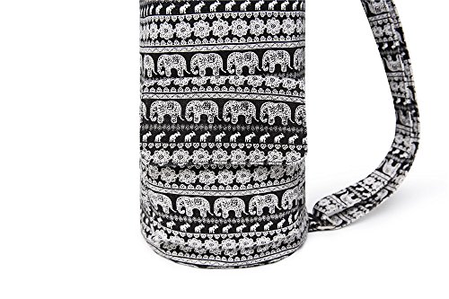 Fremous Yoga Mat Bag and Carriers for Women and Men - Double Storage Pocket - Easy Access Zipper - Adjustable Shoulder Strap and Handle (Elephant) - Thumbnail 3