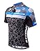 sponeed Men's Cycling Jerseys Tops Biking Shirts Short Sleeve Bike Clothing Full Zipper Bicycle Jacket with Pockets
