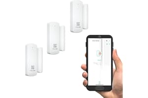 YoLink LoRa Smart Door & Window Sensor 3-Pack: Door Left-Open Reminders, up to 1/4 Mile Open-Air Range, up to 5 Year Battery Life, Alexa, IFTTT, Home Assistant