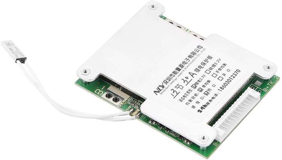 Vikye Battery Protection Module, 13S 30A Lithium Battery Charging Protection Board PCB BMS Cell Protection Board with Balance Charging - Image 5