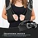 Restorology Deep Kneading Heated Shiatsu Massager for Neck, Back, Shoulders & Legs - Adjustable Intensity & Variable Direction Controls - Includes AC & Car Power Adapters