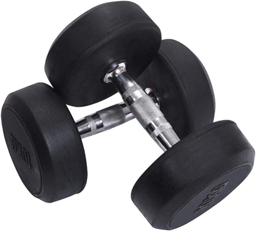 Fulala Dumbbell - Gym Professional Rubber Dumbbell Home Fitness Equipment