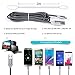 Micro USB Cable, 5-pack Premium Braided Charging Cable 6ft High speed USB 2.0 A Male to Micro B Sync and Durable Cable by Boxeroo for Samsung, HTC, Sony and Other Android Smartphone