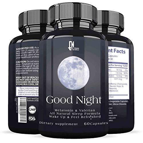 Extra Strength Sleep Aid -Restful Sleep - Insomnia Relief - with Melatonin & Chamomile- Wake up Feeling Rested - Sleeping Pills for Adults - 30 Day Supply
