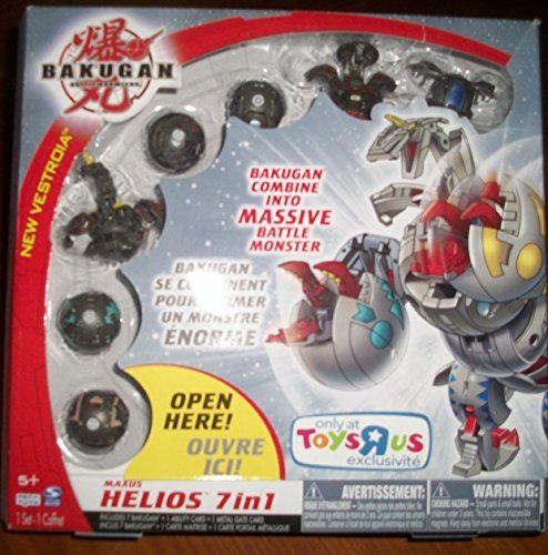 Bakugan Maxus Helios (7 Figures Combined Into 1)