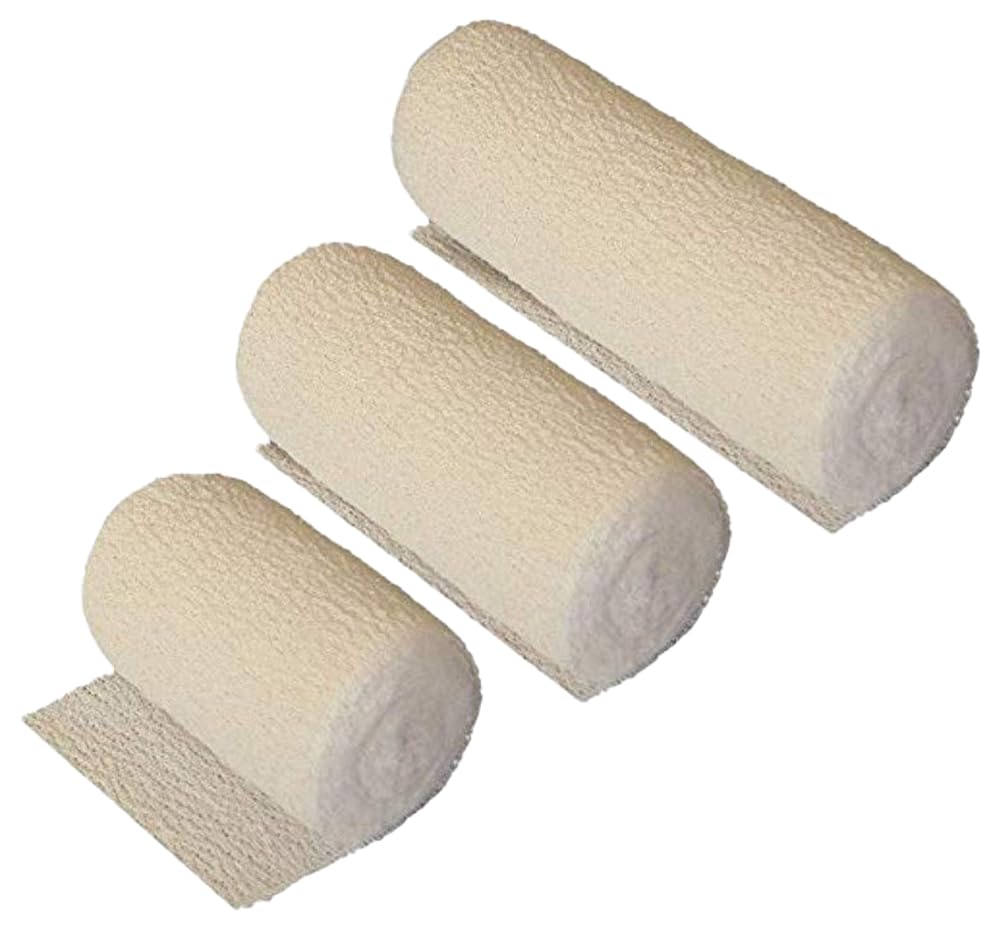 HypaBand Crepe Cotton Bandages - 7.5 cm (Single)White