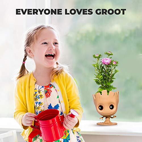 image for Gift4U “I Am Groot” Flower Pot: Cute Decorative Planter Pot Can Al