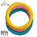 The Original Baby Teether Rings [4 Colors] Soother Infant Teething Toy - Dental Molar Pacifier - BPA Free Babyshower Gift