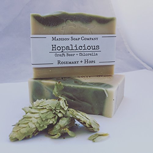 Beer Soap. Wisconsin's Hopalicious Craft Beer Soap. Handmade and Organic. Free Shipping. Palm-Free. Cruelty Free. Gluten Free. Vegan.