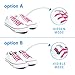 Xpand No Tie Shoelaces for Adults & Kids - Stretch Elastic Shoe Laces for Sneakers | Stretchy Tieless Shoe Strings for Running, Sports & Everyday Wear | One Size Fits All