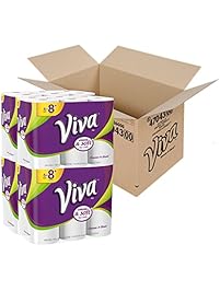 Viva Choose-A-Sheet* Paper Towels, White, Big Plus Roll, 24 Rolls