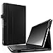 Galaxy TabPro S 12 case, Infiland Folio Premium PU Leather Slim Stand Cover Case for Samsung Galaxy TabPro S 12-Inch 2016 Release Tablet, Black