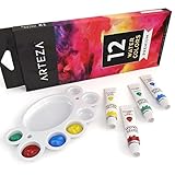 Watercolor Paint Set 12-Colors (Aluminum tubes, 12 x 0.4oz)