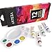 Arteza Watercolor Paint Set 12-Colors (Aluminum tubes, 12 x 0.4oz)