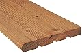 Pressure-Treated Cedar-Tone Wood Stair Step Tread, 2 in. x 12 in. x 4 ft.
