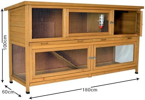 double storey rabbit cage