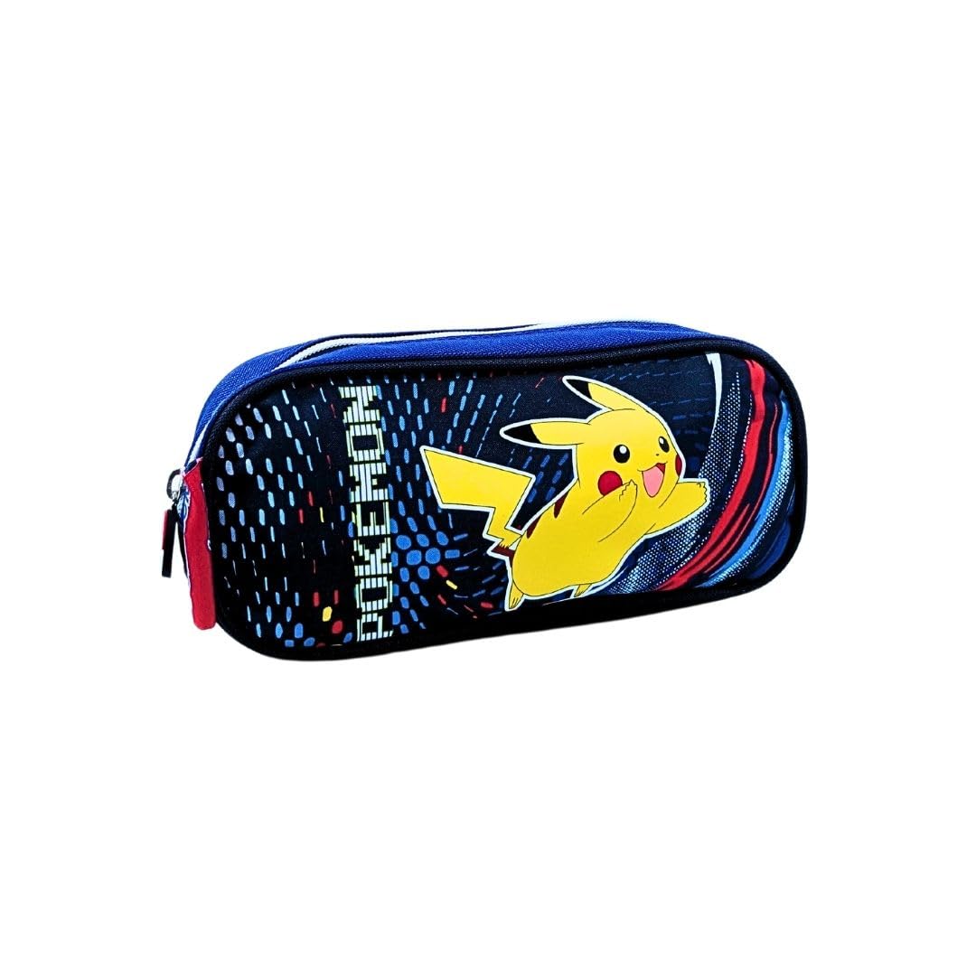 mybagstory - Pokémon Pencil Case - One Compartment - 23 cm - Blue