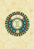 Gemini: (7 x 10)(Lined) Blank Journal Composition Notebook Organizer Planner Sketchbook Gratitude Di by Belle Journals