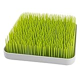 Soraco Baby Bottle Lawn Drying Rack Large Dish Rack Grass Countertop Green