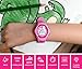 Girls Watch Kids Digital Sports 7-Color Flashing Light Water Resistant 100FT Alarm Gifts for Girls Age 8-12