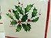 Lenox Holly Paper Beverage Cocktail Napkins, 40 Ct, Christmas Holiday