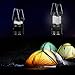 Begana Portable Camping Lantern Flashlights with 30 LED Bulbs - Retractable & Lightweight & Water Resistant Camping Light, Great for Hiking & Camping & Emergencies & Travel, Set of 2, Black