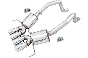 AWE Tuning 14-19 Chevy Corvette C7 Z06/ZR1 (w/o AFM) Touring Edition Axle-Back Exhaust w/Chrome Tips - 3015-42133