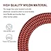 CovertSafe iPhone Charger, MFi Certified Cable 6Pack 3/3/3 6/6/10FT Extra Long Nylon Braided USB Fast Charging& Syncing Cord Compatible with iPhone/XS/XR/X/8/8Plus/7/7Plus/6S/6Plus/Pad More
