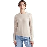 Style Republic Women's 100% Pure Cashmere Long Sleeve Crew Neck Sweater - Soft, Warm, and Stylish Winter Knit Pullover